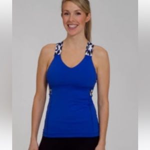 Lululemon Push Your Limit Ikat Blue